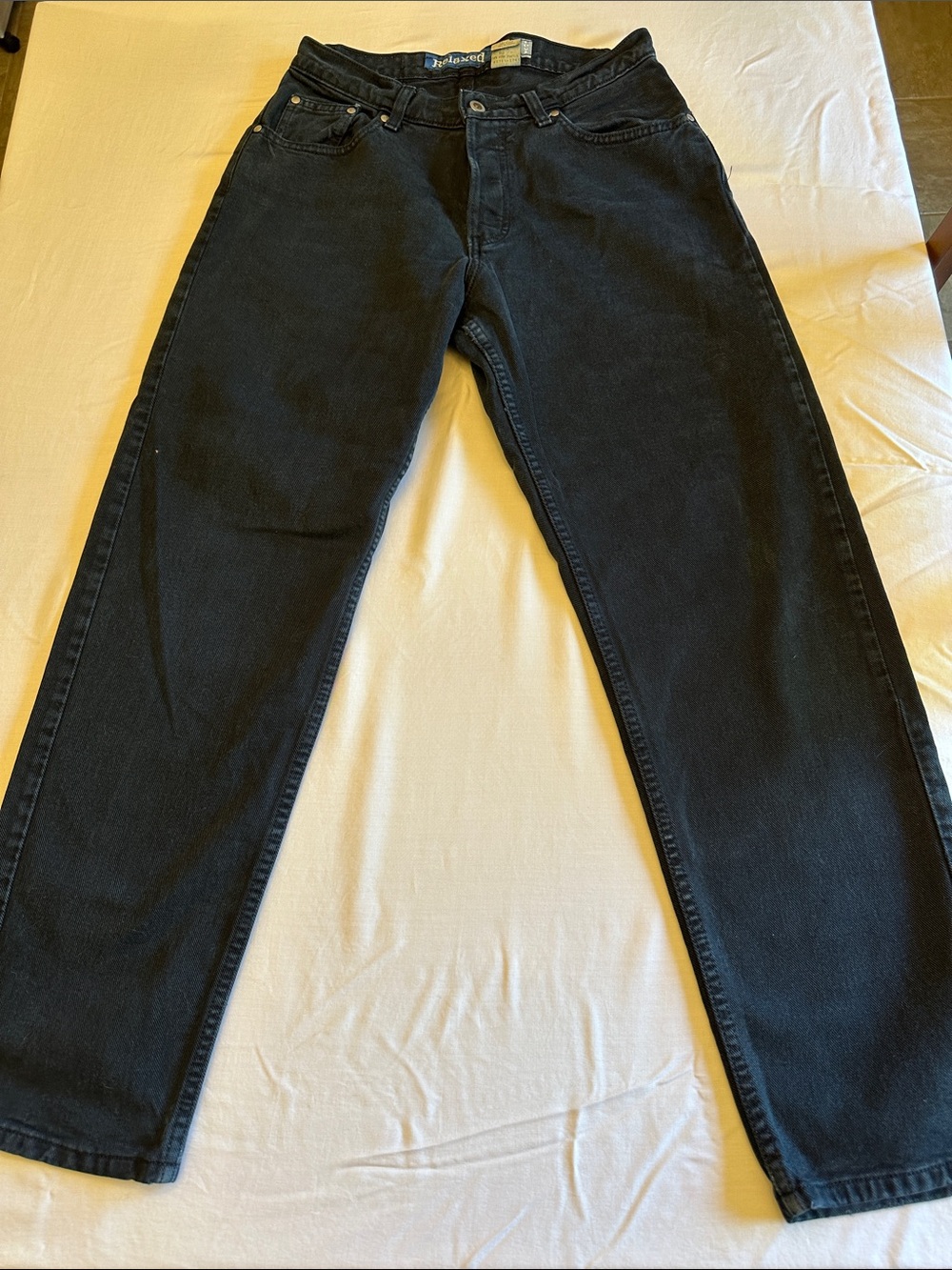 Vintage Levi's  Silver Tab Relaxed Fit Jeans - Black 31 x 30